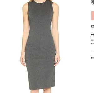 Theory Charcoal Stretchy Pencil Dress 4